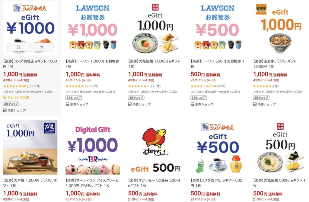 楽天モバイル ポイ活 楽券